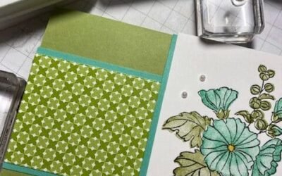 Beautifully Happy Two-Step Stampin’ Makes a Super-Easy Card