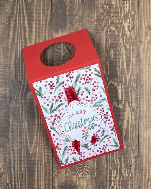 Make a Handmade Wishes Bottle Tag for your Holiday Gifts