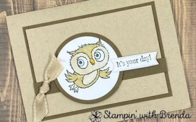 Adorable Owls and Stampin’ Blends Make for the Cutest Cards!