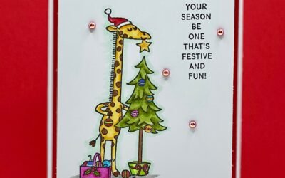 Festive & Fun Card with Lots of Coloring with Stampin’ Blends