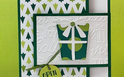 DIY Gift Card Holder with Stampin’ Up!’s Merry Bold & Bright DSP