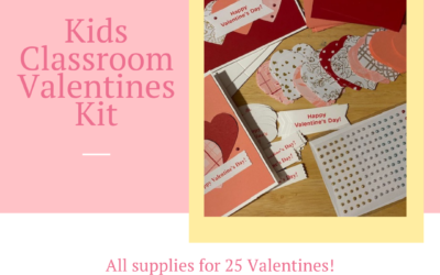 Kids’ Classroom Valentines Kit – 25 Valentines for $25