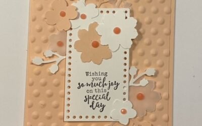 Special Day Card with Dots Dots Dots and Gems