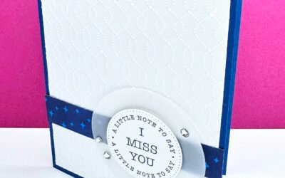 Softly Sophisticated Embossing Folder Adds FANCY to Any Card