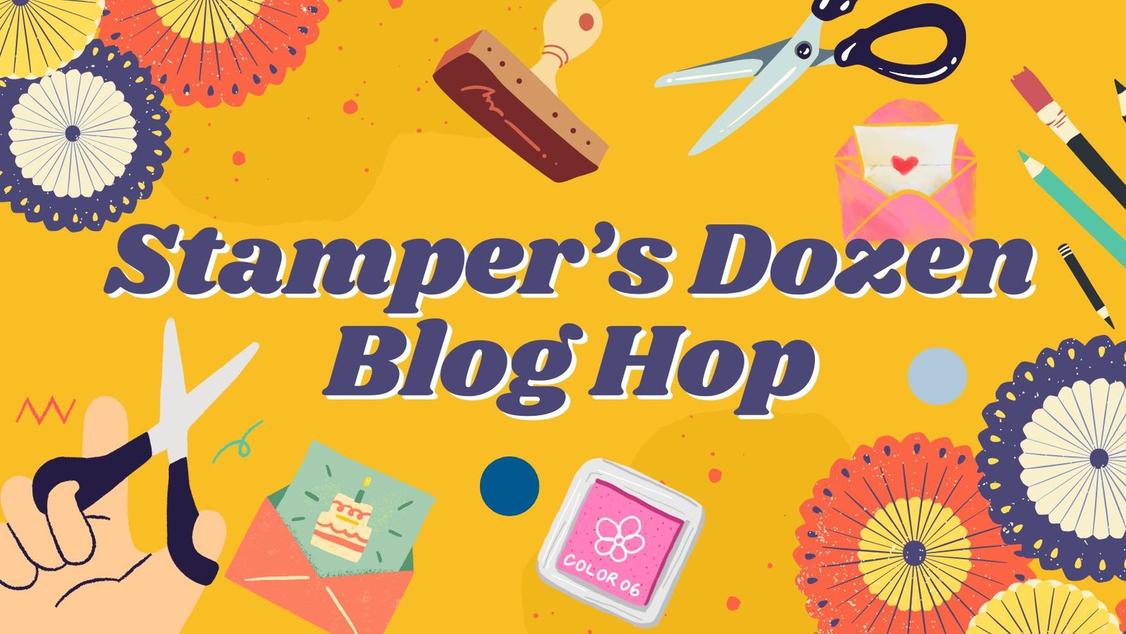Stamper's Dozen Blog Hop Logo for Stampin' Up! demonstrators