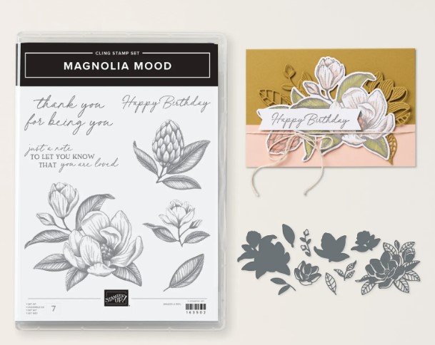 Stampin' Up! Magnolia Mood stamp set and dies