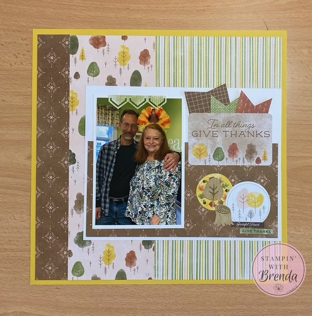 My Autumn to Remember Scrapbook Page