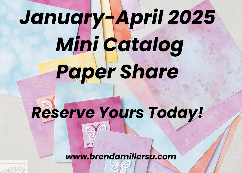 January-April 2025 Paper Share!