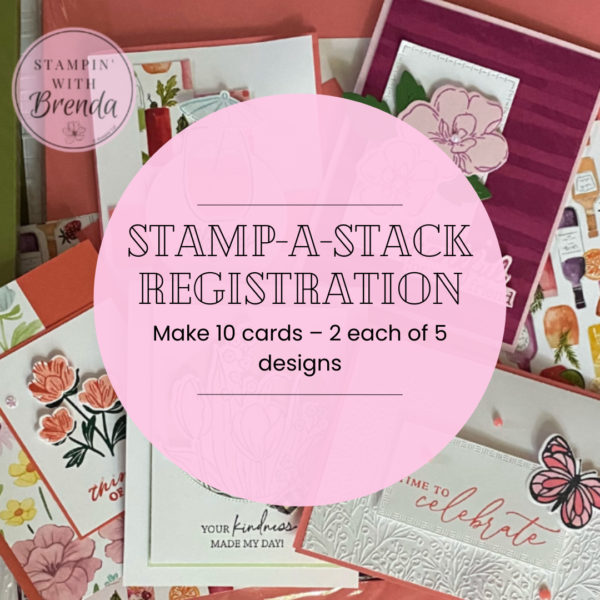 Registration graphic for Stamp-a-stack event