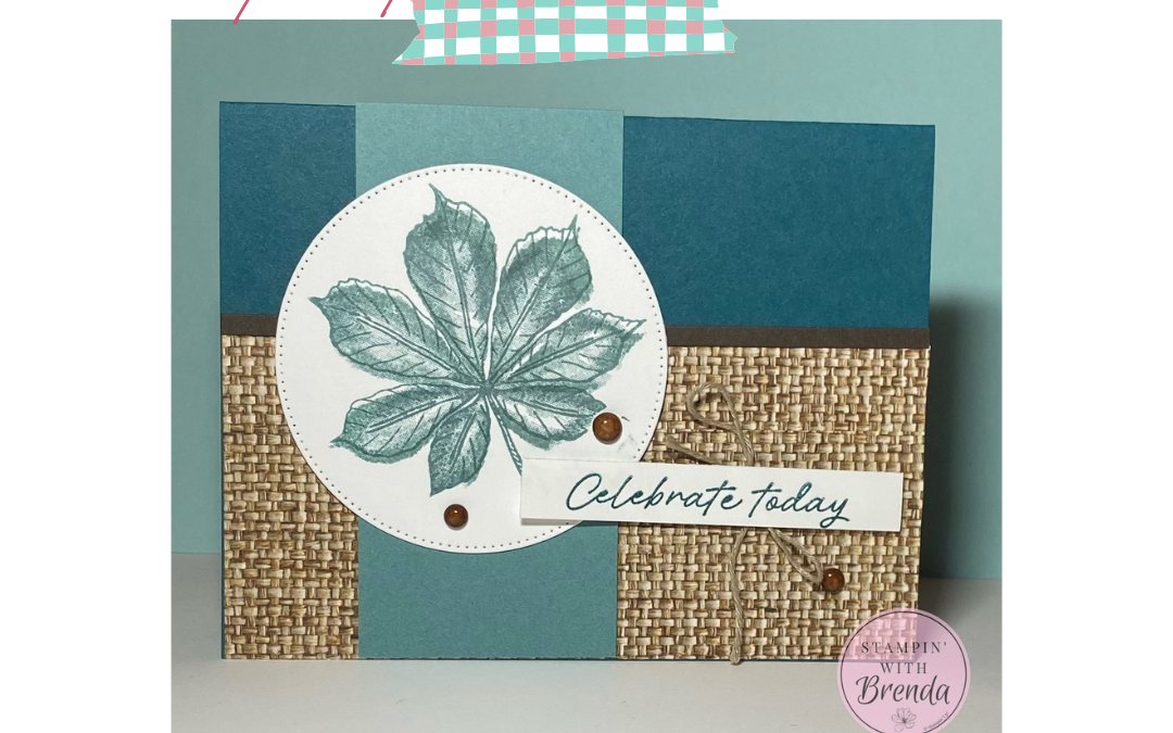 Create a Beautiful Fall Card with Stampin’ Up! Artistic Leaves and Stylish Shapes Dies