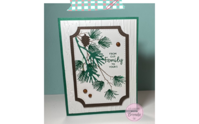 Serene Branching Out Holiday Card – From Our Family to Yours