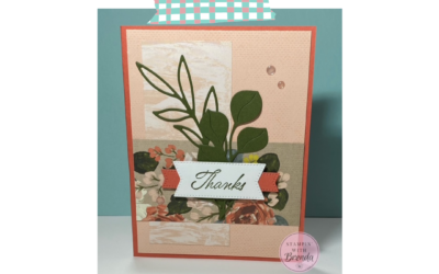 Petals of Beauty Thank You Card
