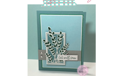 New Stampin’ Up! Stampin’ Positioner and a Friendly Foliage Card