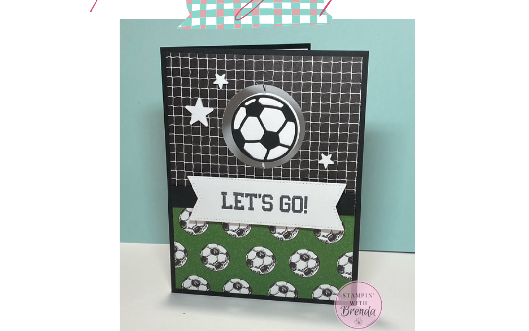 Match Day Spinner Soccer Card Tutorial with the Stampin’ Up! Match Day Bundle | Live Replay