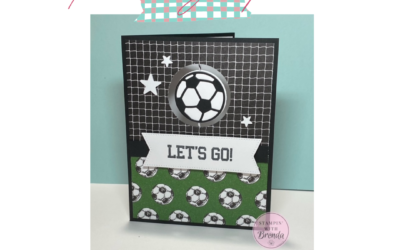 Match Day Spinner Soccer Card Tutorial with the Stampin’ Up! Match Day Bundle | Live Replay
