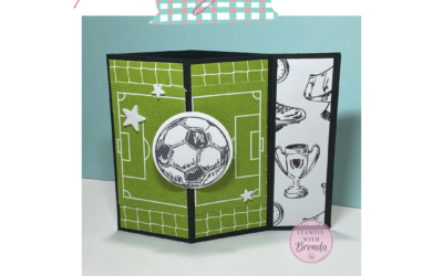 Match Day Fun Fold Card Tutorial Using the Match Day Bundle
