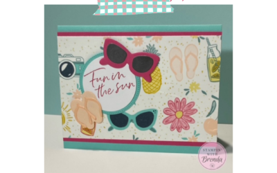 Summer Happiness Washi Tape Card | Sneak Peek of New Online Exclusives