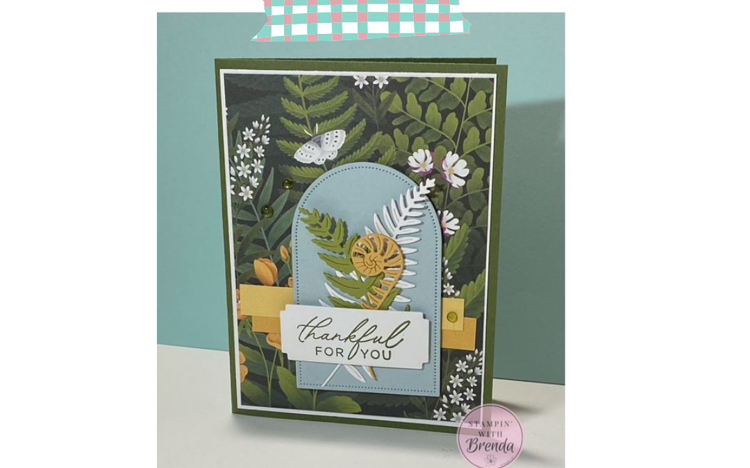 Stunning Fern & Flora Card Tutorial