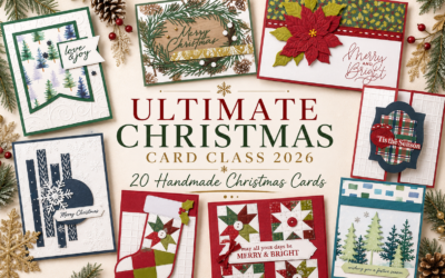Ultimate Christmas Card Class 2026 | Make 20 Beautiful Cards