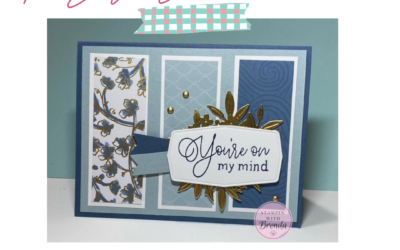 Kintsugi Inspiration Card with the Forever Florals Bundle