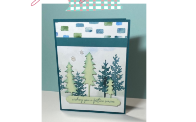 Holly Jolly Branches Bundle: A Festive Christmas Card with Whispering Woods