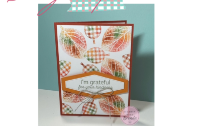 Easy Baby Wipe Technique for a Beautiful Fall Card